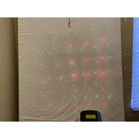 Chauvet MINLASRRG Min Laser RG Red Green Laser with IRC6 Black Tested Working - Picture 10 of 16